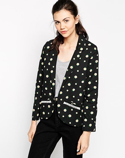 Slim Jacket In Crepe