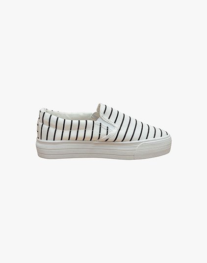 Striped Slip On