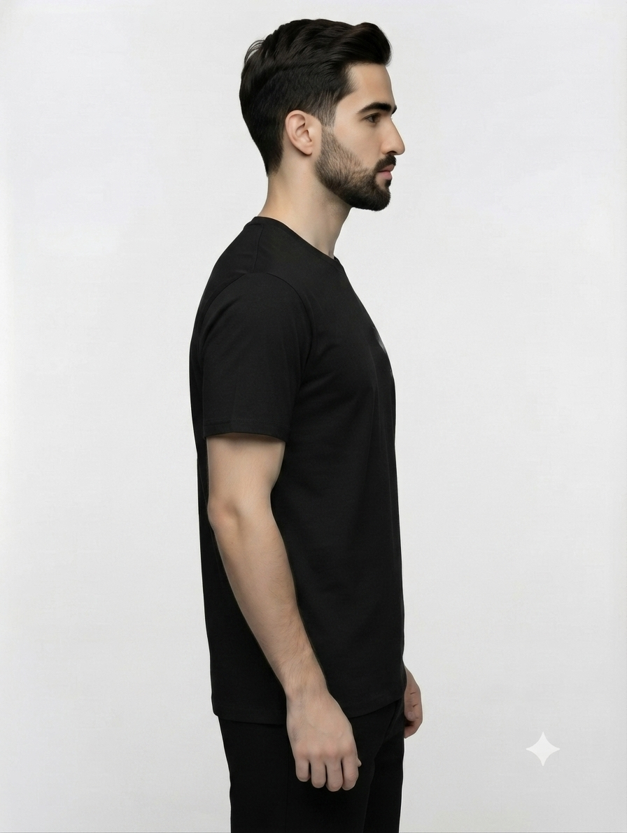 FABRIZER Men's Cotton Lycra T-Shirt - Image 3