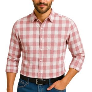 Fabrizer men's check  shirt