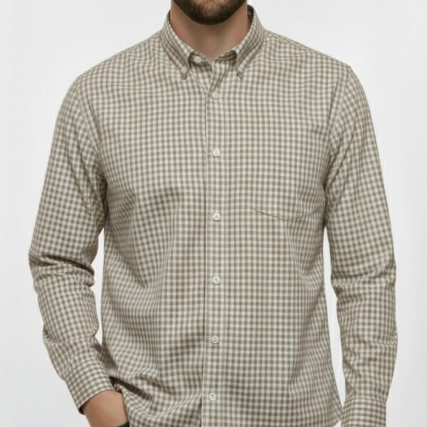 FABRIZER Mens Premium Check Shirt