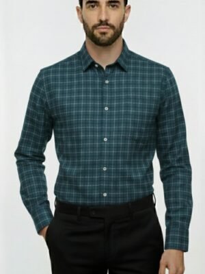 FABRIZER Mens Premium Check Shirt