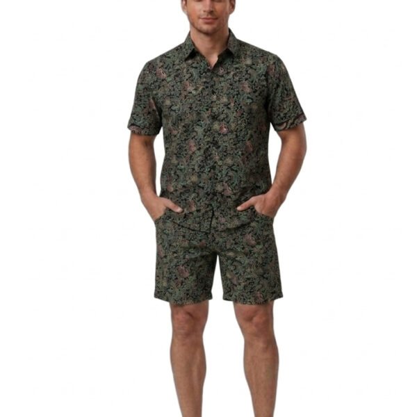 FABRIZER Men’s  Printed-Cord Set