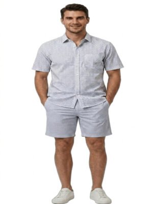 FABRIZER Men’s  Printed-Cord Set