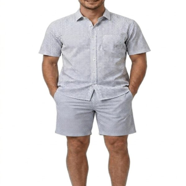 FABRIZER Men’s  Printed-Cord Set