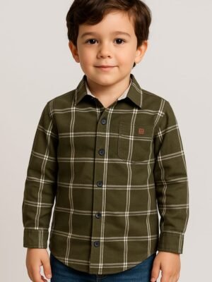 FABRIZER kids check   shirt