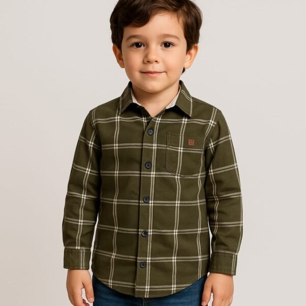 FABRIZER kids check   shirt