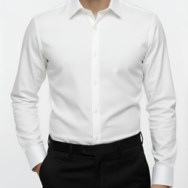 FABRIZER Mens Premium Plain  Shirt