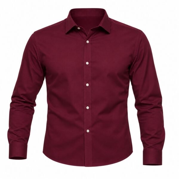 FABRIZER Mens Premium Plain  Shirt