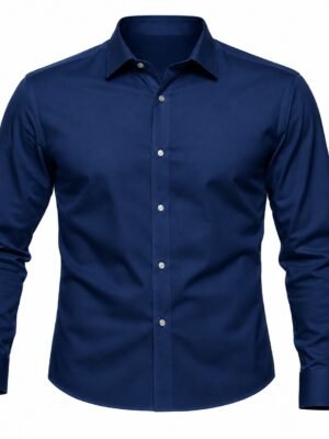 FABRIZER Mens Premium Plain  Shirt
