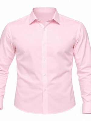 FABRIZER Mens Premium Plain Shirt